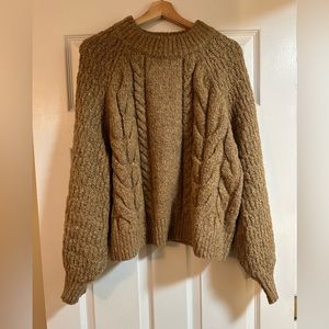 Copper Cable-knit Sweater — Universal Thread